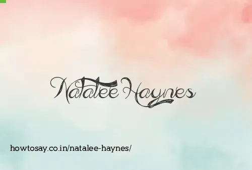 Natalee Haynes