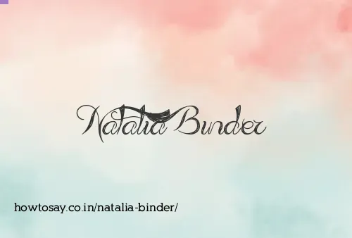 Natalia Binder
