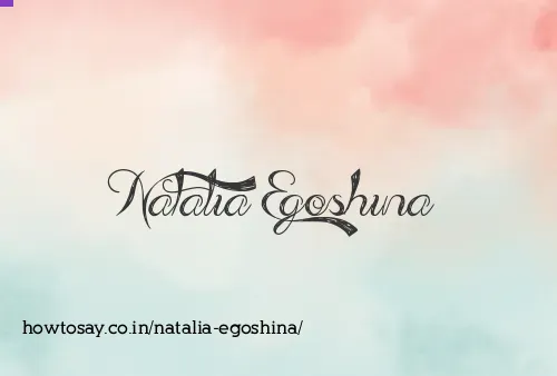 Natalia Egoshina