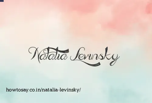 Natalia Levinsky