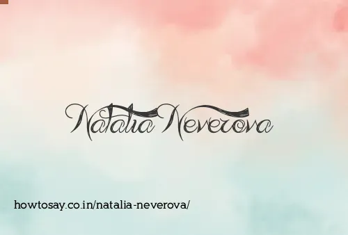 Natalia Neverova