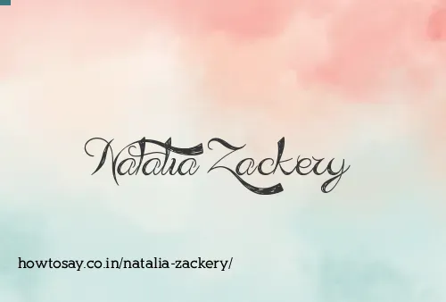 Natalia Zackery