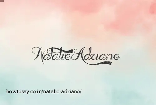 Natalie Adriano
