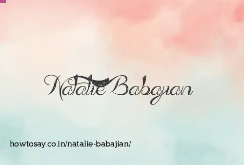 Natalie Babajian
