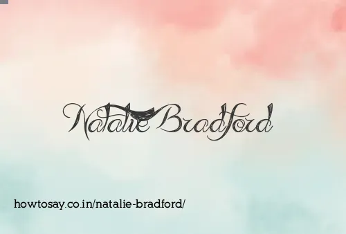 Natalie Bradford