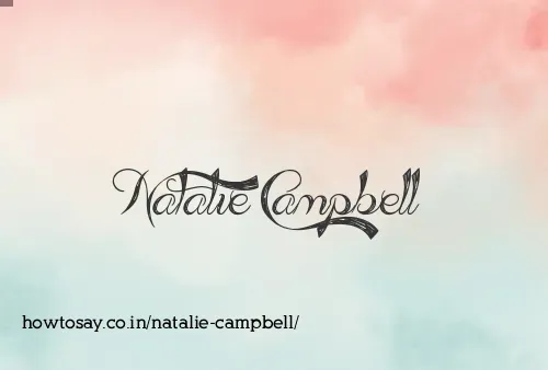 Natalie Campbell