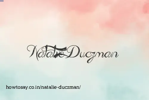 Natalie Duczman