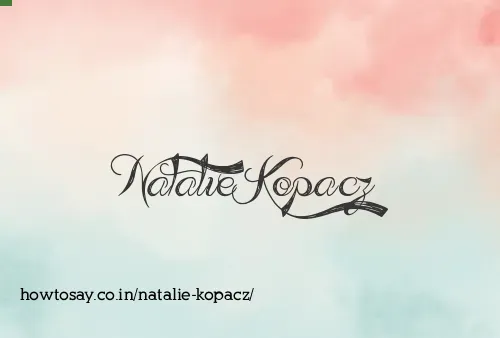 Natalie Kopacz
