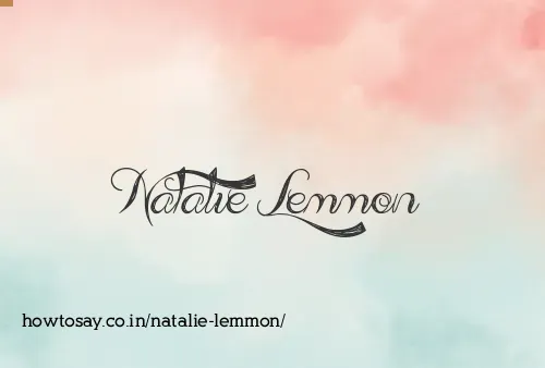 Natalie Lemmon
