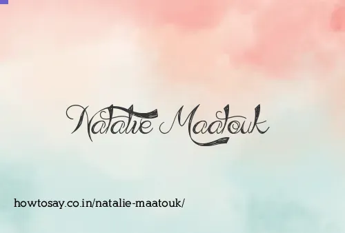 Natalie Maatouk