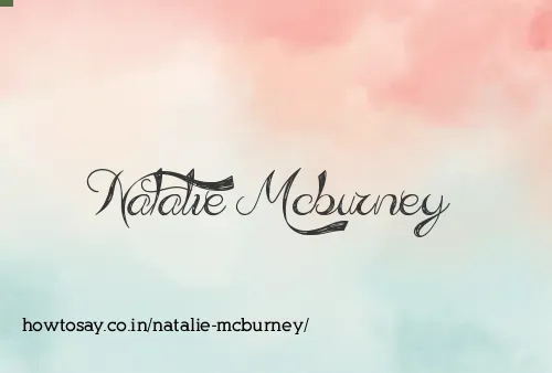 Natalie Mcburney