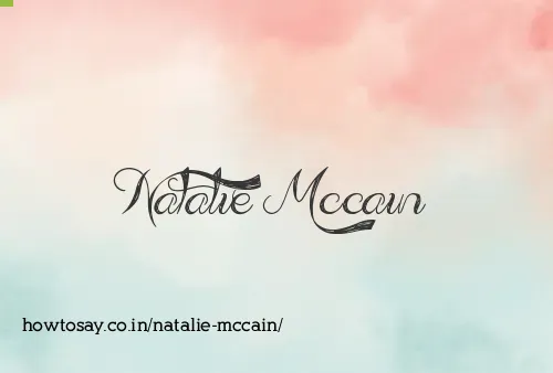 Natalie Mccain