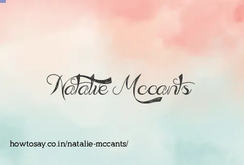 Natalie Mccants