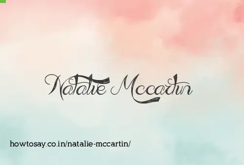 Natalie Mccartin