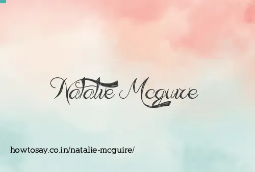 Natalie Mcguire