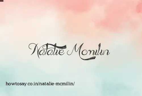 Natalie Mcmilin