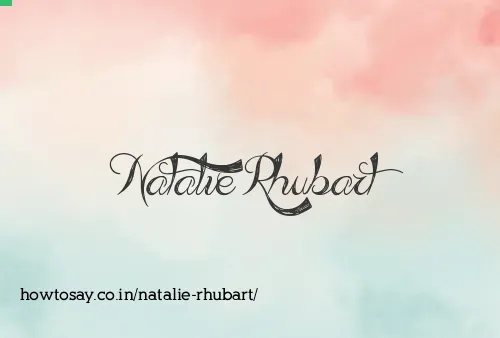 Natalie Rhubart
