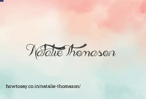 Natalie Thomason