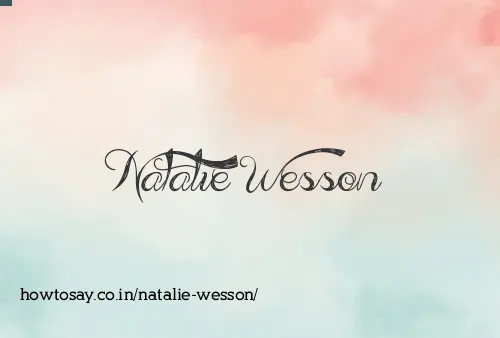 Natalie Wesson