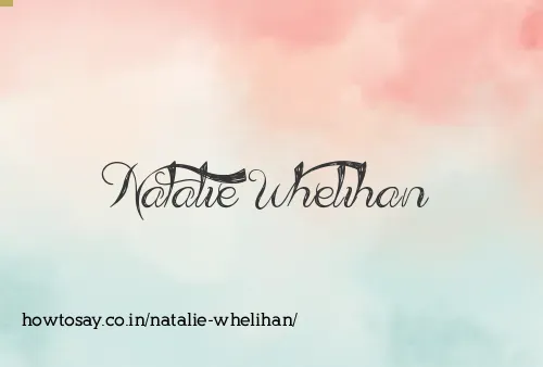 Natalie Whelihan