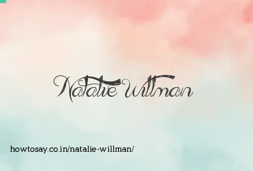 Natalie Willman
