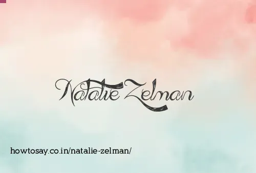 Natalie Zelman