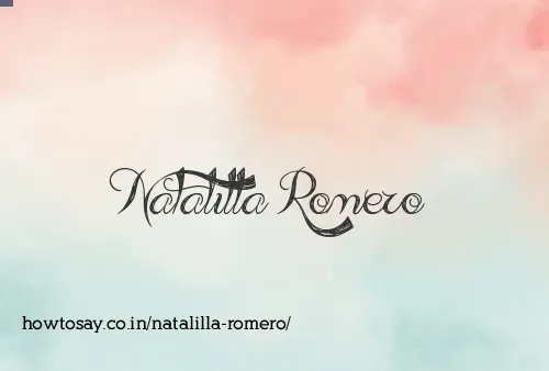 Natalilla Romero