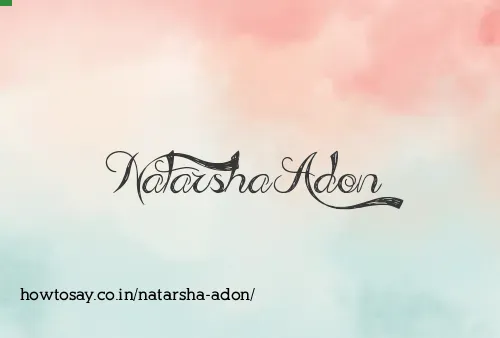 Natarsha Adon