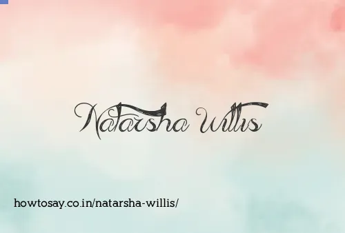 Natarsha Willis