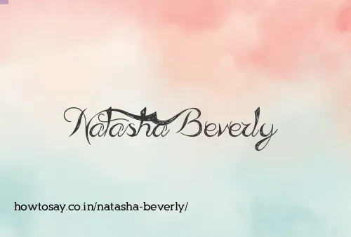 Natasha Beverly