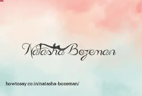 Natasha Bozeman