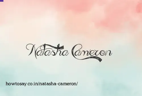 Natasha Cameron