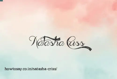 Natasha Criss