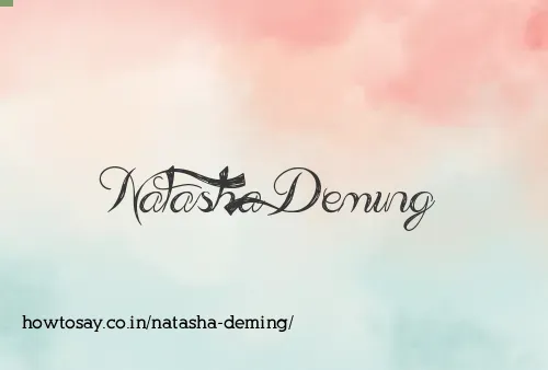 Natasha Deming
