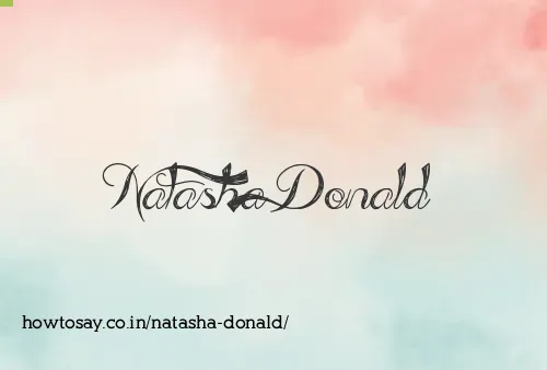 Natasha Donald