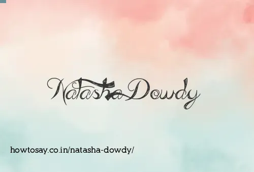 Natasha Dowdy