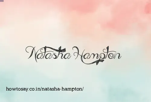 Natasha Hampton