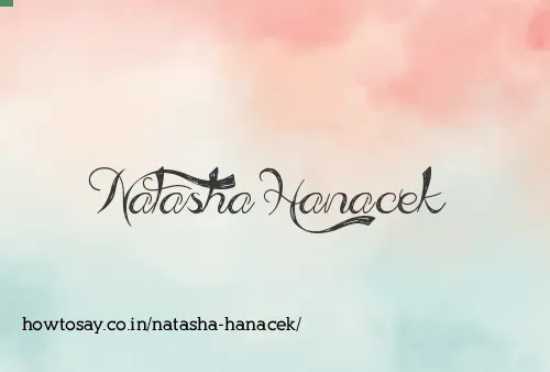 Natasha Hanacek