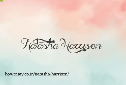 Natasha Harrison