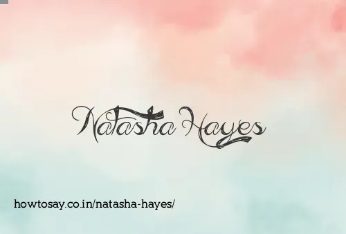 Natasha Hayes
