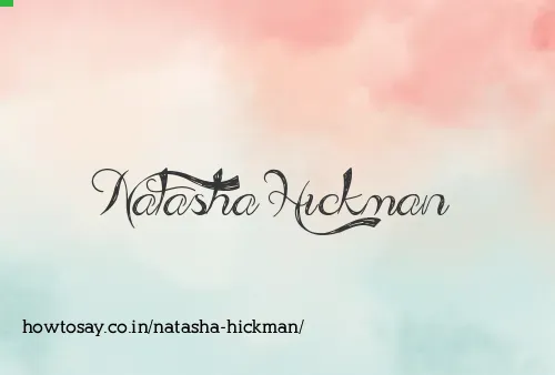 Natasha Hickman