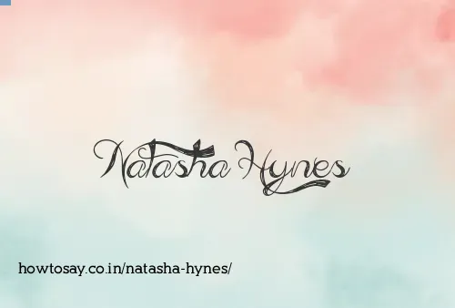 Natasha Hynes