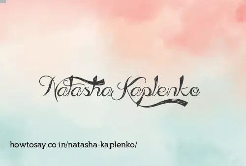 Natasha Kaplenko