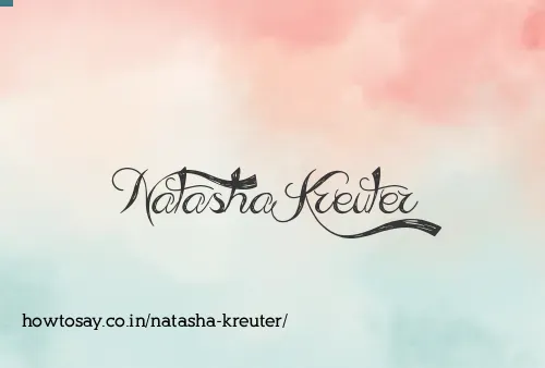 Natasha Kreuter