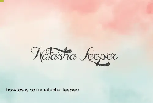 Natasha Leeper
