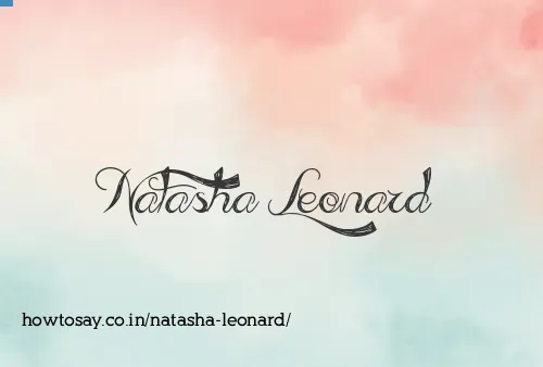 Natasha Leonard