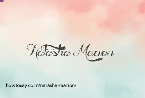 Natasha Marion