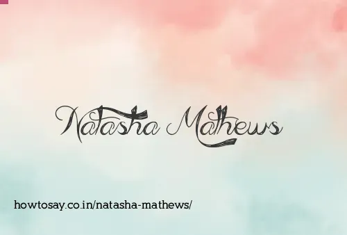 Natasha Mathews