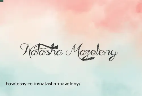 Natasha Mazoleny