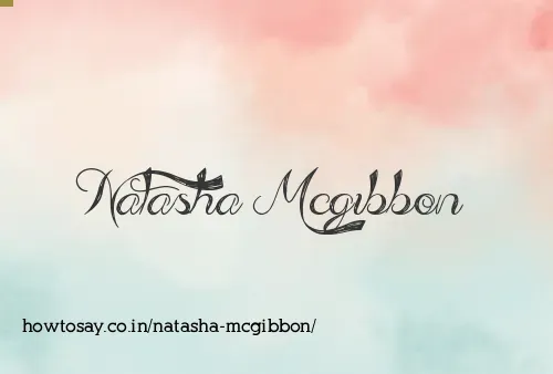 Natasha Mcgibbon